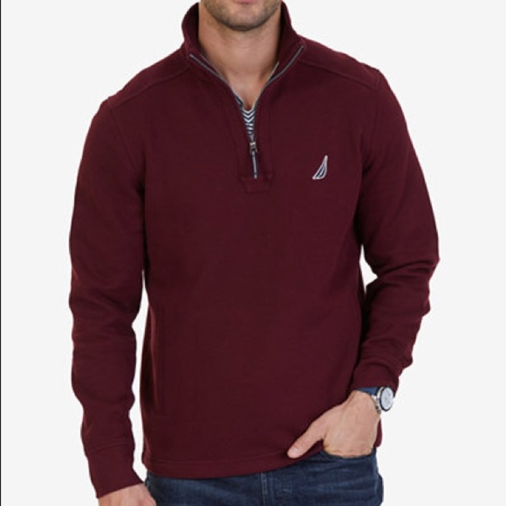 Men's Quarter-Zip Fleece Sweatshirt